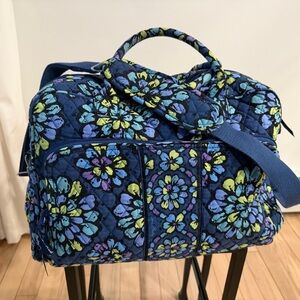Vera Bradley Indigo Pop Weekender Bag